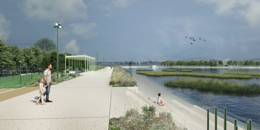 au inceput lucrarile la faza a ii a din parcul lacul morii promenada de pe malul nordic va fi cuprinsa intre soseaua virtutii si chiajna 6a198b43a217d