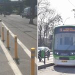 primii stalpisori au fost montati pe linia 5 de tramvai dupa sesizarile privind blocajele cauzate de masini 6a155e83e29de