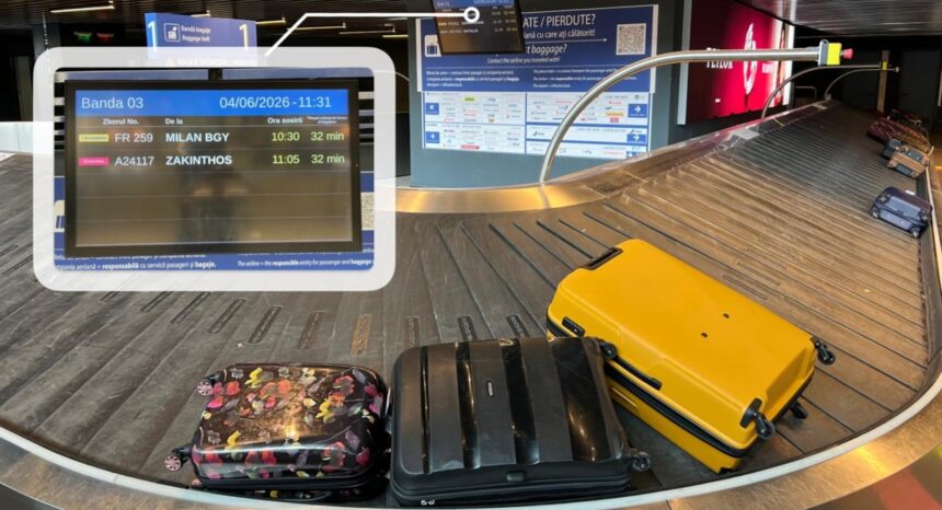 premiera pe aeroportul otopeni inteligenta artificiala va estima cand ajung bagajele pasagerilor la banda 6a2a85805d5b6