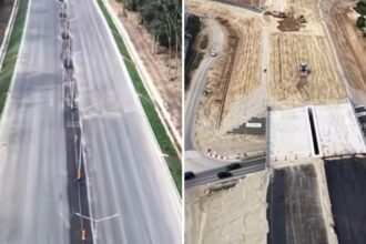 constructorul a recuperat pe lotul 1 al a0 nord care a ajuns la 70 o portiune ar putea fi gata in august dar necesita avizul cnair 6a5f754f501e1