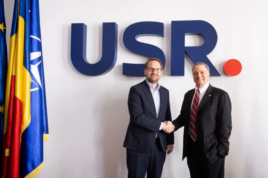 fritz s a pozat cu ambasadorul sua in romania venit in vizita la sediul usr mi am exprimat ingrijorarile 6a578762b3c45