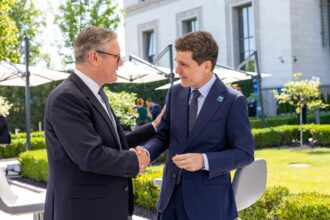 nicusor dan intalnirea cu premierul keir starmer la summitul nato continua colaborarea indeaproape 6a4e205addbba