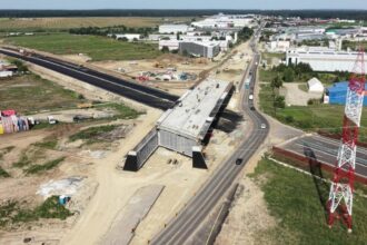 video cum se vede lotul 3 din a0 nord din drona stadiul lucrarilor la 1 august 6a6f2b1b5a523