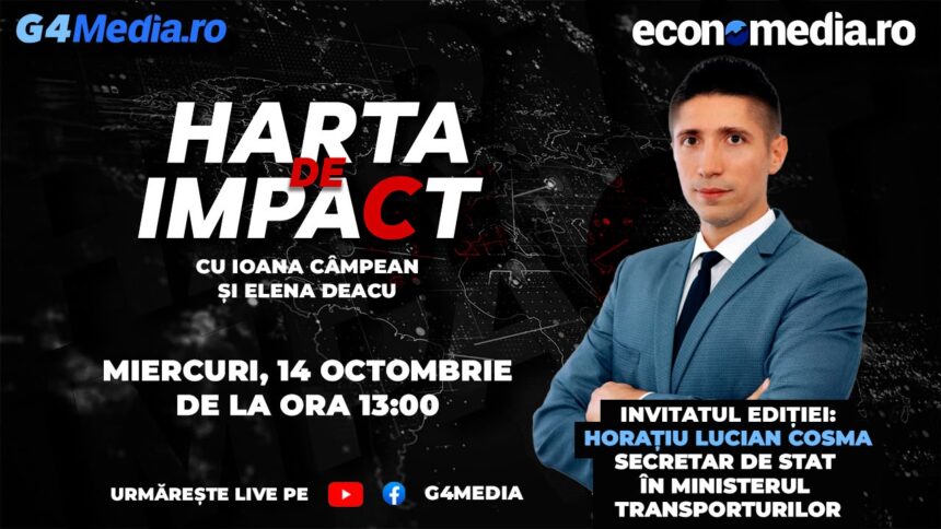 harta de impact miercuri de la ora 1300 viitorul marilor proiecte de infrastructura invitatul editiei horatiu cosma secretar de stat in ministerul transporturilor 6acf342864698